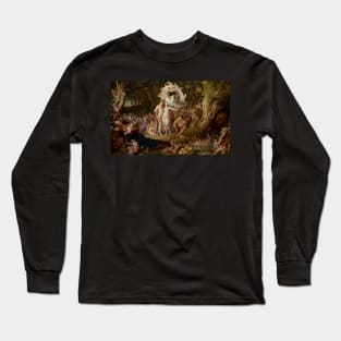 The Reconciliation of Oberon and Titania - Joseph Noel Paton Long Sleeve T-Shirt